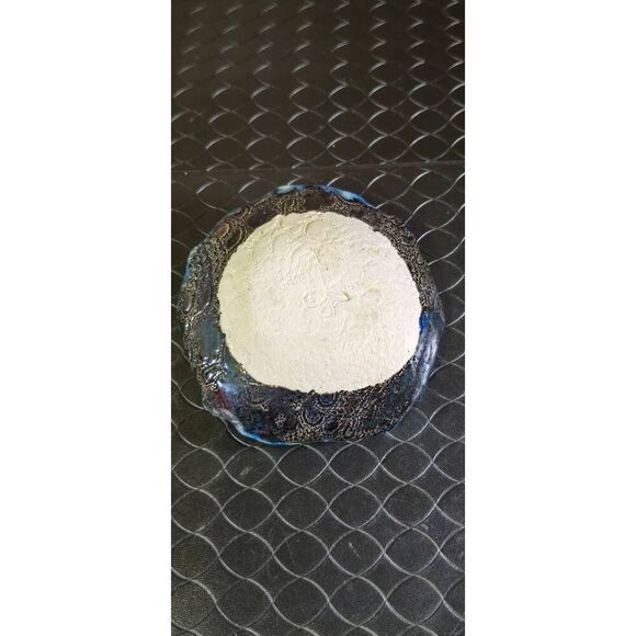 Handmade Pottery Flower Frog Blue - Picture 2 of 9